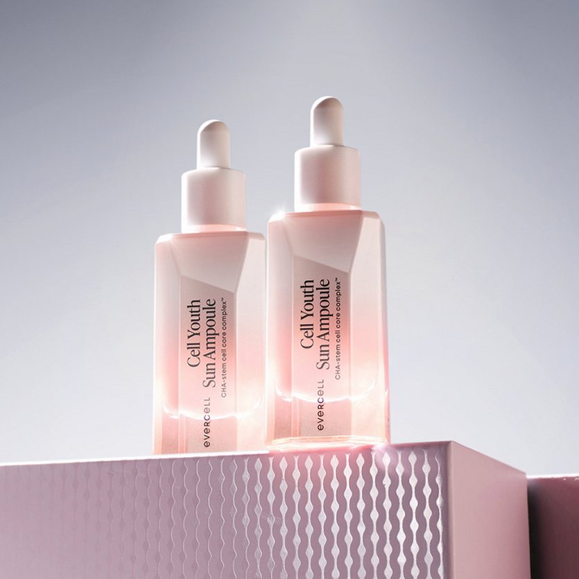 에버셀 셀 유스 선앰플 30ml 안티에이징 수분 선크림 미백 주름개선 자외선차단제